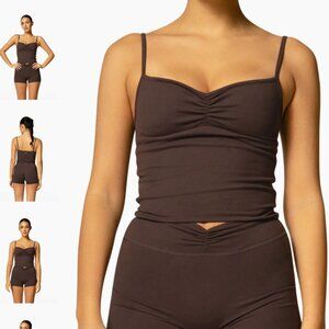 437 The Ballet Tank / Espresso
